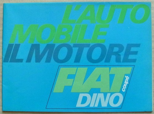 Fiat dino coupe sports car - fiat,