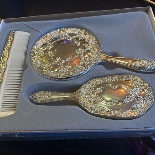 Silver plated dressing table