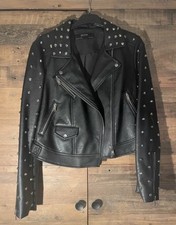Zara Studded leather Look