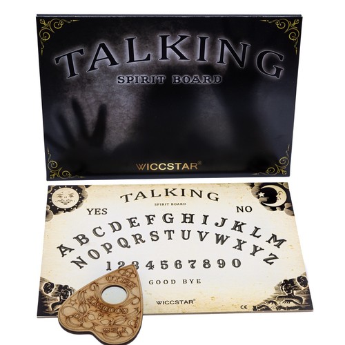 Wooden ouija spirit hunt board - wooden,