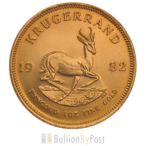 1982 krugerrand gold - krugerrand, 1oz