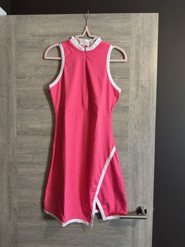 Womens hot pink tennis dress - hot,