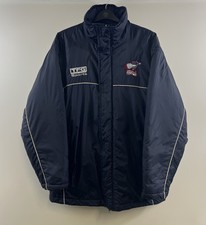 Scunthorpe United Padded Bench Football Coat 2001/03 Adults Large TFG Sport D605