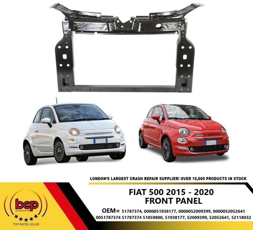 Fiat 500 2015 2020 front - -,