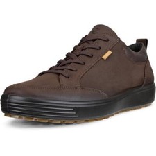 Ecco Soft 7 Tred Mens Brown Waterproof Casual Shoes Trainers Size 7-12