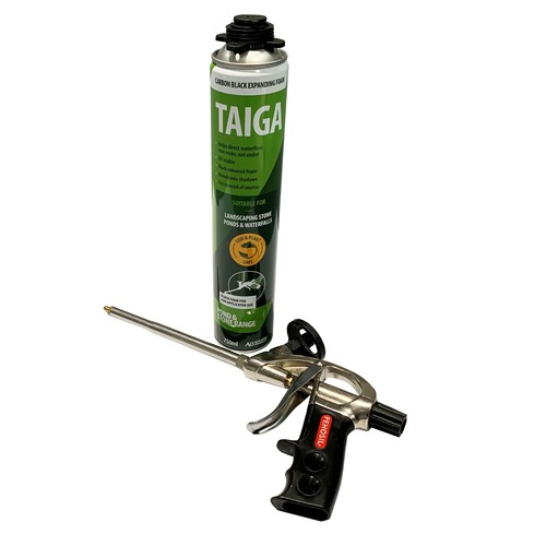 Taiga black expanding foam - expanding,