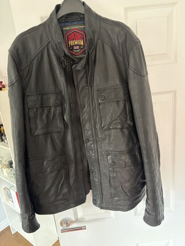 Superdry men leather jacket - superdry,