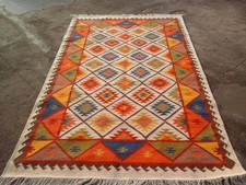 Afghan Oriental Area Rug 5x7