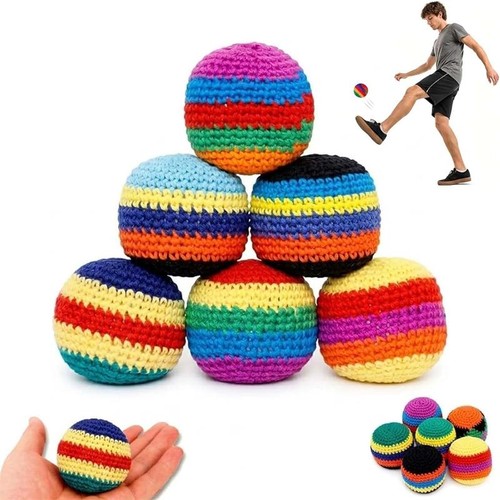 24pcs knitted footbags - 6/12/24pcs,