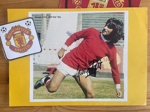 George best signed manchester - best,