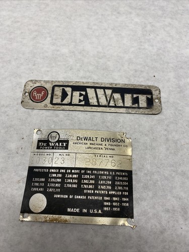 Dewalt radial arm saw amf - dewalt,