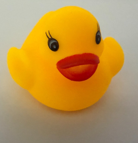 Yellow rubber bath - yellow,