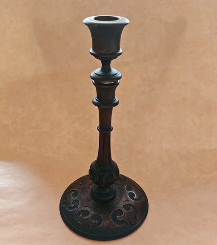 Antique hand carved wooden - hand,