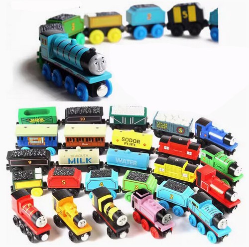 Wooden trains track tank - track,