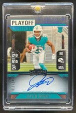 2024 Contenders Jaylen Wright Rookie Ticket Variation Auto RC Playoff VAR #/149