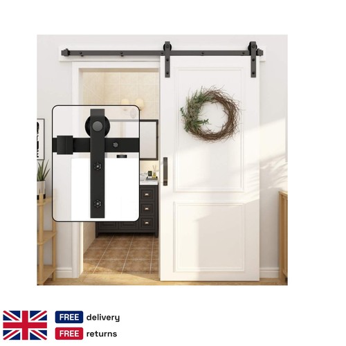 Sliding barn door track - door,