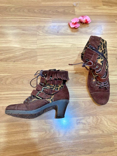 Miss fire suede - l, &