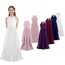 Kids Flower Girls Dress for