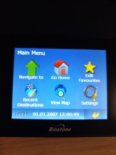 Binatone sat nav - binatone,