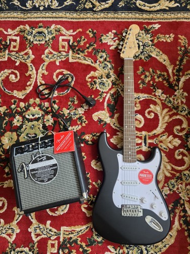 Fender guitar and amp combo - guitar,
