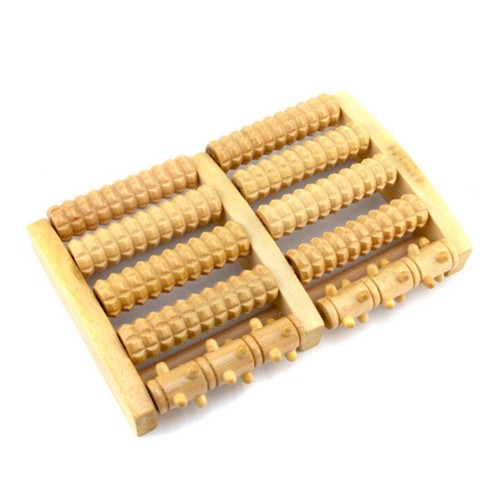 Five row wooden foot - wooden,
