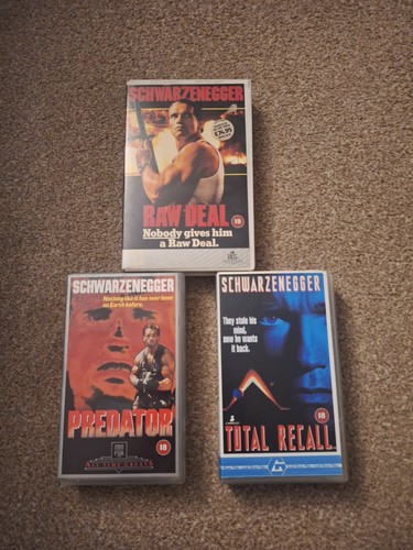 Rare raw deal rental vhs - v, ex