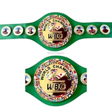 WBC World Boxing Championship 4mm Gold Plated Replica Title Full Size Adult Belt