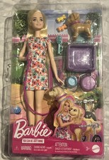 Barbie - You Can Be Anything - Walk And Wheel Doggy Dog Duo Playset - NEW