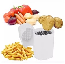 Easy Chip Cutter Potato Chipper Vegetable Chopper For Perfect French Fries Fry