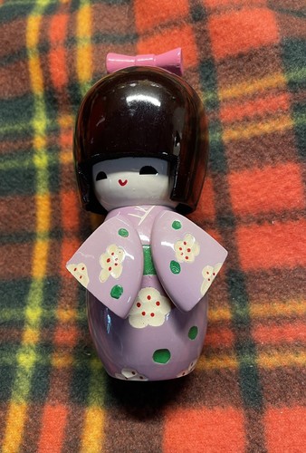 Kokeshi wooden doll - wooden,