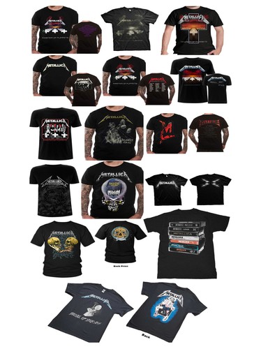 Official metallica shirt - metallica, t