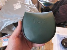 A1 orvis clam shell faux leather salmon fly fishing reel case battenkill cfo