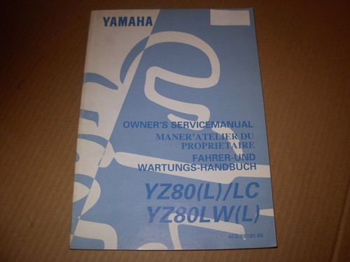 Yamaha yz80l yz80lw l - yz80lw,