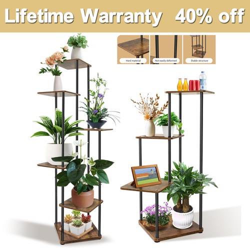 Tier plant stand metal - 4/5/6,
