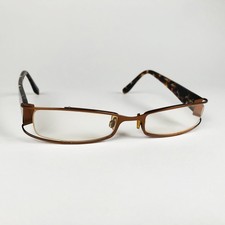 OSIRIS eyeglasses BROWN RECTANGLE glasses frame MOD: RUBBED AWAY