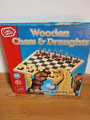 Chad valley wooden chess - wooden,
