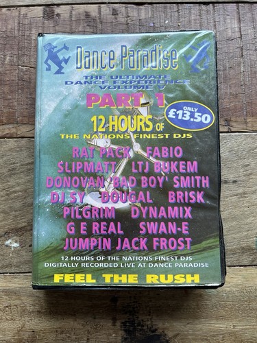 Dance paradise rave tape pack - tape,