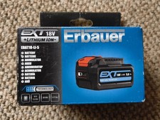 Erbauer EBAT18-LI-5 18V 5.0Ah Li-ion EXT Battery