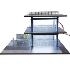 1:64 Scale LED Car Garage