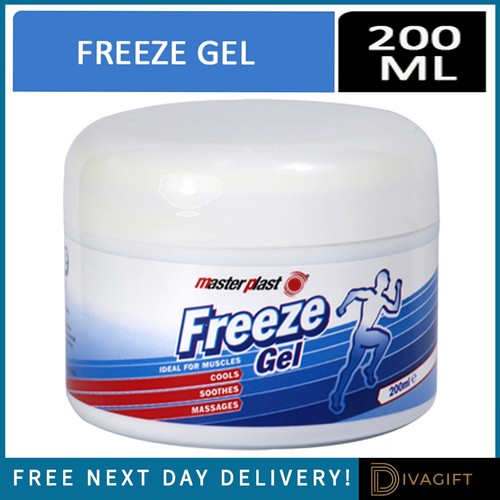 Freeze gel soothes - gel, cools