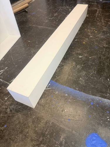 Pillar plinth white - xl, white/