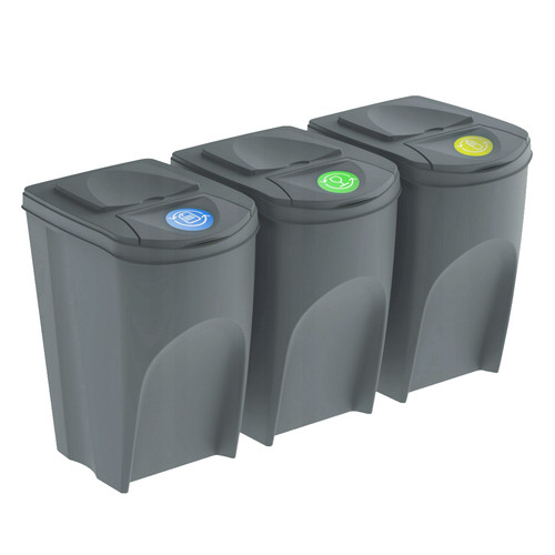 Sorting waste bins recycling - sorting,