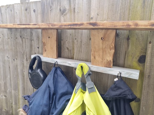 Handmade driftwood style shelf - style,