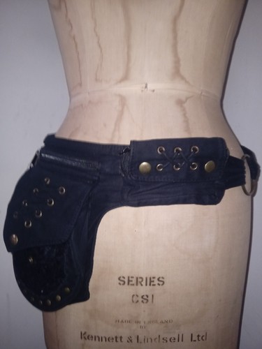 Vintage moto utility waist - utility, bag