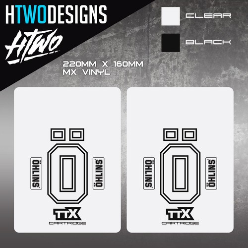 Ohlins suspension stickers - ohlins,