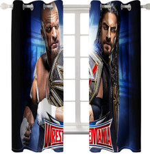 Boys3D WWE Wrestling Curtains