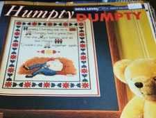 CROSS STITCH CHART OF HUMPTY