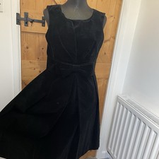 Orla Kiely Black Cotton Velvet