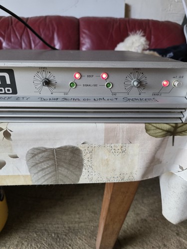 Crown macro tech 600 power - 600,