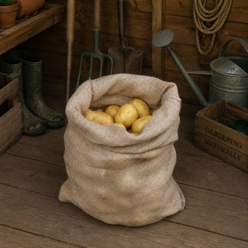 Potato sack hessian 5cm x - hessian,